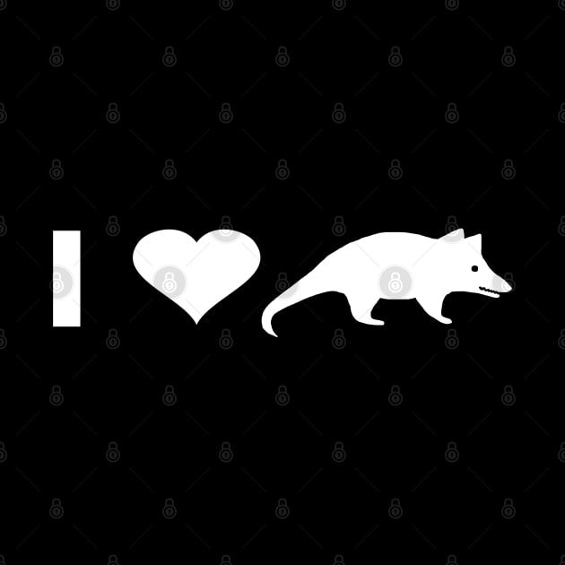 I love possums animal lover gift idea by FindYourFavouriteDesign