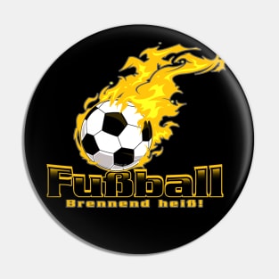 FUSBALL - heis! Pin