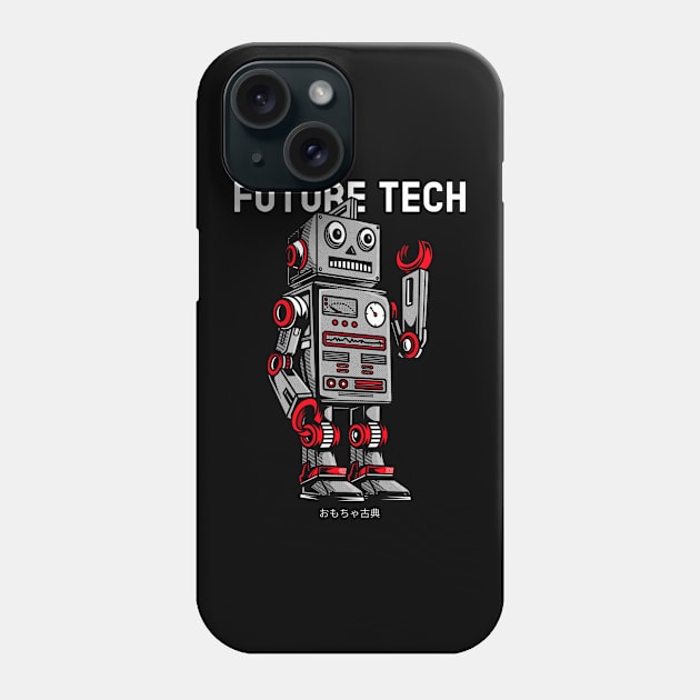 Future Tech Robot Phone Case by ApparelJunkie