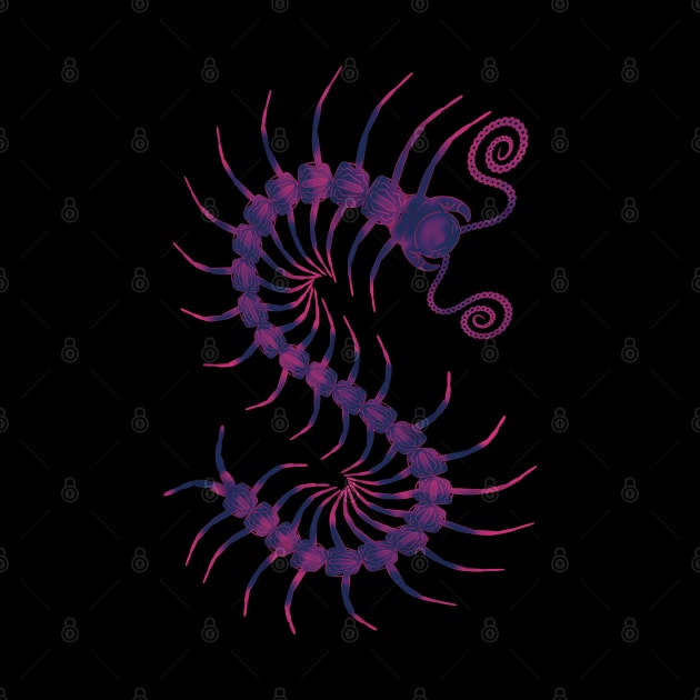 Purple Haze Centipede by IgorAndMore