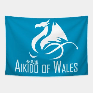 Aikido of Wales (White) Tapestry