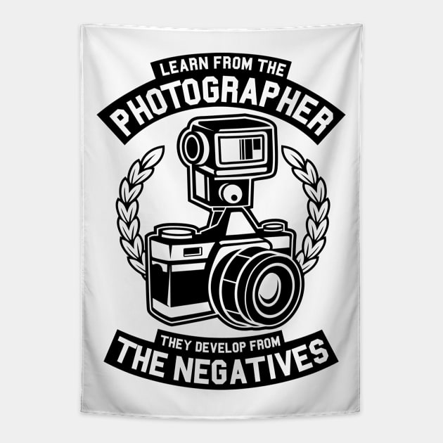 Photographer Tapestry by CRD Branding