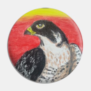 Peregrine Falcon Pin