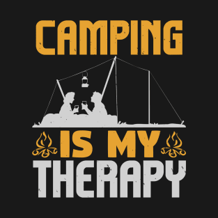 camping is my therapy T-Shirt