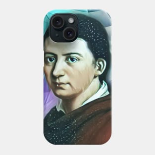 Friedrich Schlegel Portrait | Friedrich Schlegel Artwork 6 Phone Case