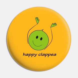 Happy clappea Pin