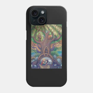 Celtic tree Phone Case