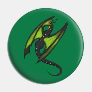 Black Dragon Pin