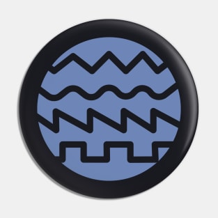 Synthesizer Waveforms Pin