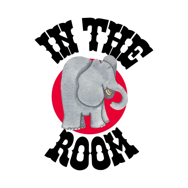 Elephant "In the Room" by krisevansart