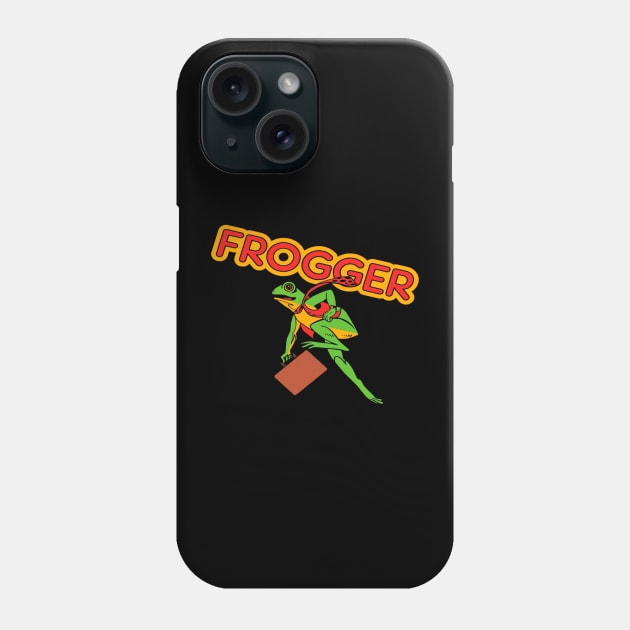 Mod.4 Arcade Frogger Video Game Phone Case by parashop