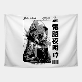 Cyberpunk Anime | Japan Streetwear | Japanese Manga Aesthetic 02 Tapestry