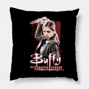 buffy the vampire slayer - bravery Pillow