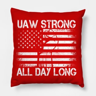 UAW Automakers Strike 2023 UAW Strike - UAW strong Pillow