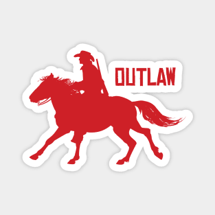 Riding Outlaw • Red Dead II Magnet