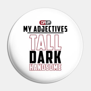 MY ADJECTIVES - TDH Pin