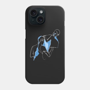 Single Line - Co-Creator (White) Phone Case