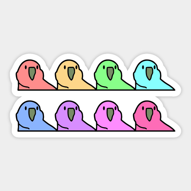 Party Parrot Party Parrot Sticker Teepublic