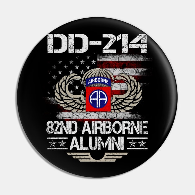 DD-214 US Army 82nd AIRBORNE Alumni Pin by floridadori