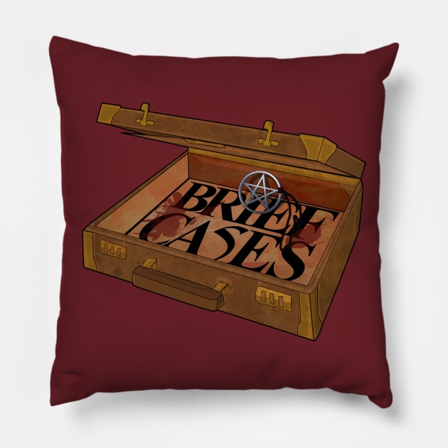 Brief Cases Pillow by DoctorBadguy