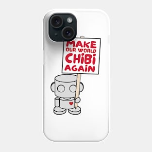 O'BOT Toy Robot (Make Our World Chibi Again) Phone Case