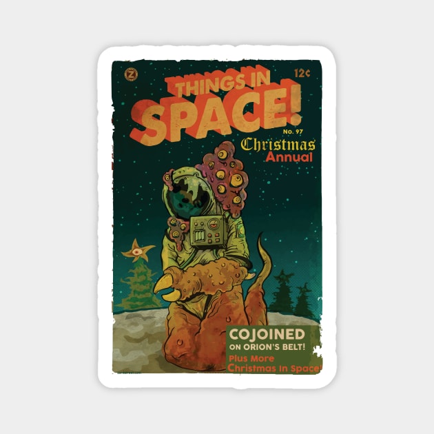 Things In Space #97 Magnet by zerostreet