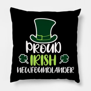 Proud Irish Newfoundlander T-Shirt Pillow