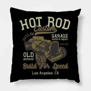 Hot Rod Custom Garage Mega Pillow