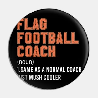 Funny Flag Football Coach Definition Best Coach Ever Pin