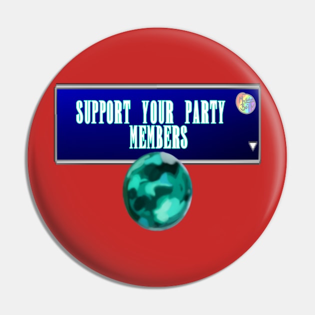 Support your Party Members! Pin by Materiaboitv