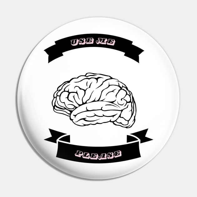 Brain Power Pin by Frog.mommy