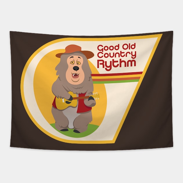 Good Old Country Rythm Tapestry by DeepDiveThreads