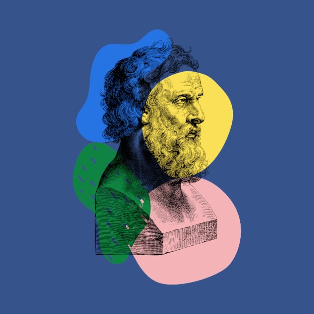 Plato the Greek Philosopher by 45 Creative Club