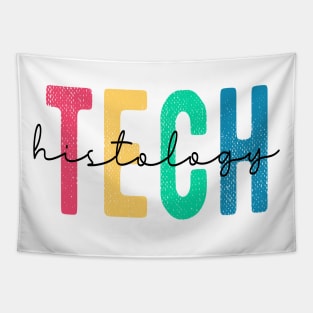 Histology Tech Funny Histology Technician Apparel Tapestry