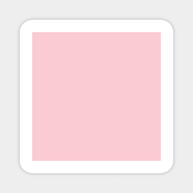 Solid Light Millennial Pink Pastel Color Magnet by podartist