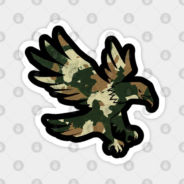 Camo Eagle Magnet by Culam Life