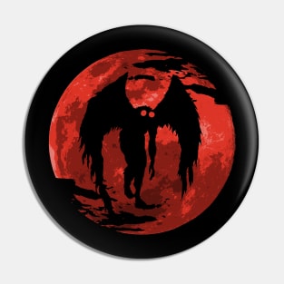 Night Mothman Pin