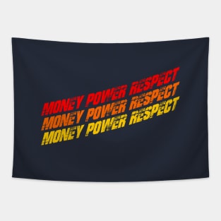 Money Power Respect Tapestry