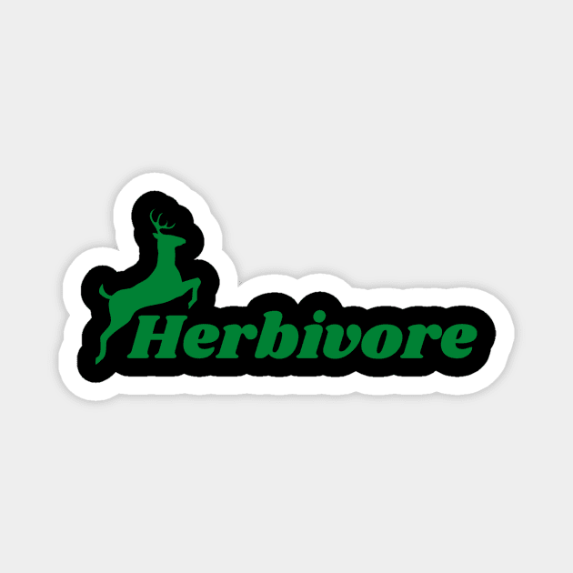 Herbivore/veggie Magnet by AlzahraaDesigns