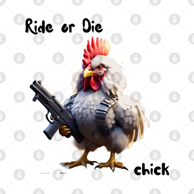 Ride or Die Chick by TeeJaiStudio