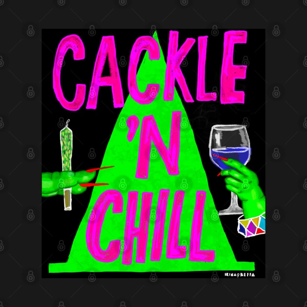 Cackle 'N Chill by Irina's Family Art Circle 