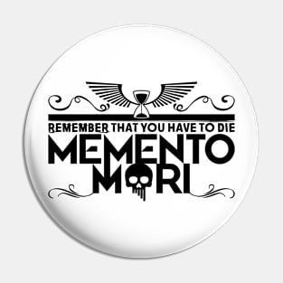 Memento Mori Pin