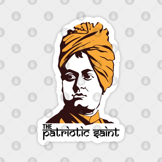 Swami Vivekananda The Patriotic Saint India Magnet by alltheprints