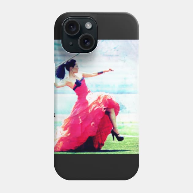 I Would Die on a Battlefield for Lucy Liu Phone Case by LiunaticFringe