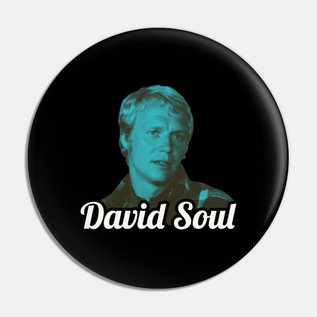 Retro David Soul Pin by Defective Cable 