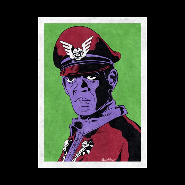 BISON - Street Fighter (Pop Art) by Famous Weirdos