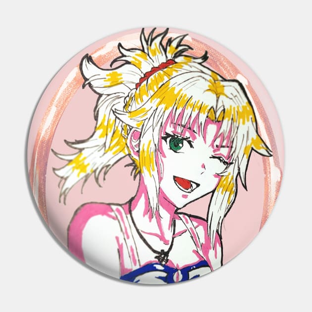 Posca Style Mordred (FGO) Pin by Lilynee-