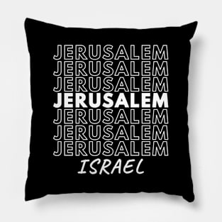 Jerusalem Israel Pillow