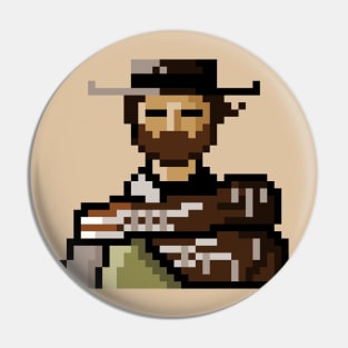 Pixel western art Pin