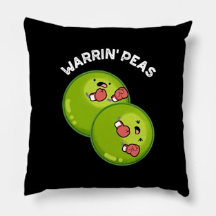 Warrin Peace Funny Pea Puns Pillow